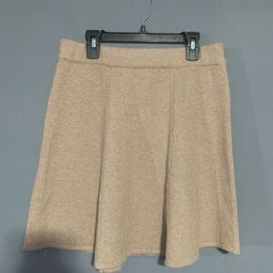 Copper Key Beige Skater Skirt